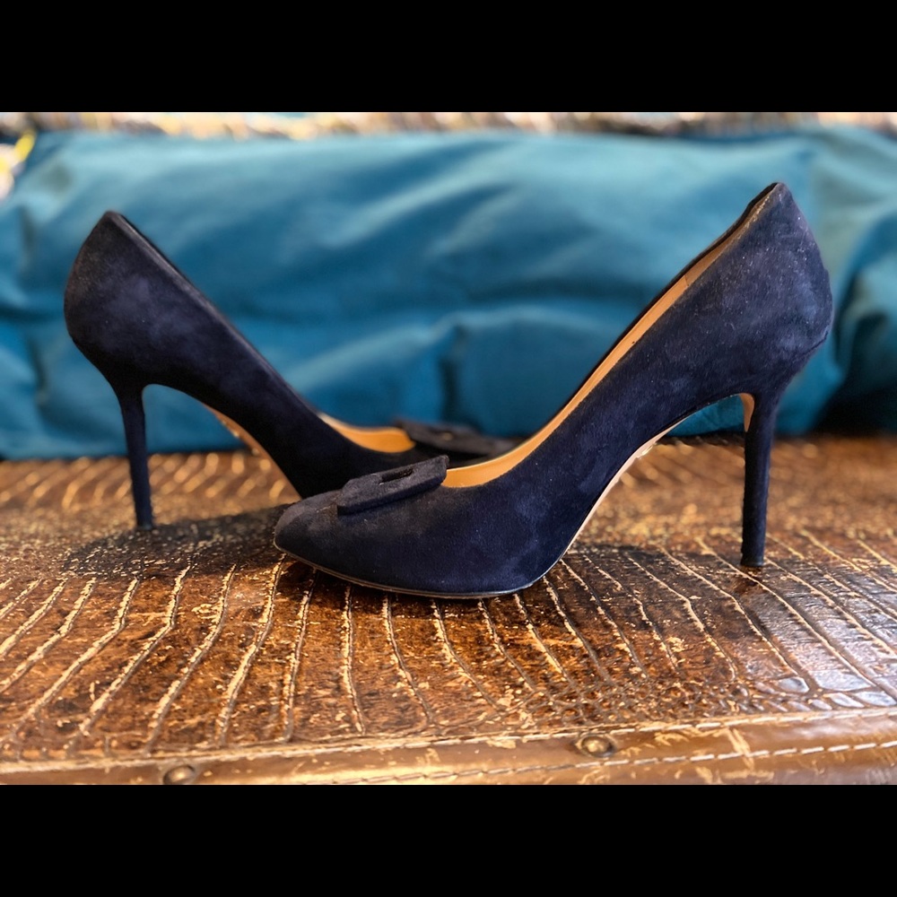 Charlotte Olympia Catherine Suede Pump